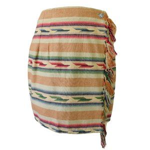 Blanket Fringe Wrap Skirt Cambridge Dry Goods